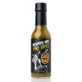 Sauce Bae Memphis May Fire Hot Sauce Front of bottle on white backdrop